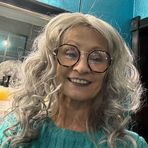 Beautiful curly hair topper